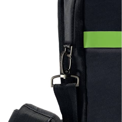 Borsa per computer Leitz Smart Traveller 15,6'' in poliestere 2 scomparti nero - 60160095